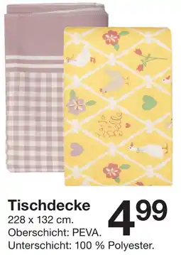 Zeeman Tischdecke Angebot