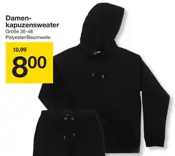 Zeeman Damen- kapuzensweater Angebot
