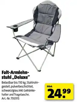 Hagebau Falt-Armlehn- stuhl Deluxe Angebot