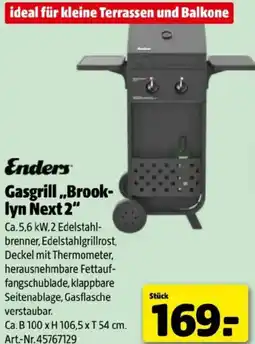 Hagebau Enders Gasgrill Brook- lyn Next 2 Angebot