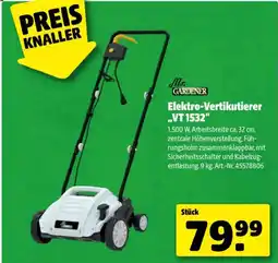 Hagebau Elektro-Vertikutierer VT 1532 Angebot