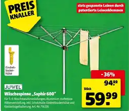 Hagebau Wäschespinne Saphir 600 Angebot