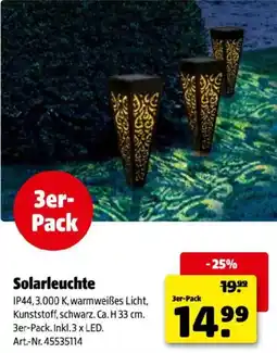 Hagebau Solarleuchte Angebot