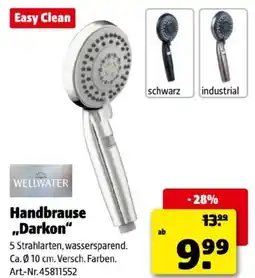 Hagebau Handbrause Darkon Angebot