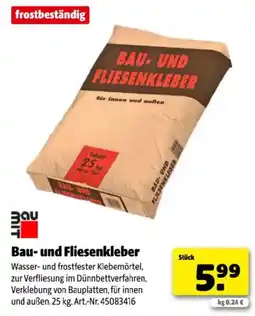 Hagebau Bau- und Fliesenkleber Angebot
