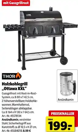 Hagebau Holzkohlegrill ottawa xxl Angebot