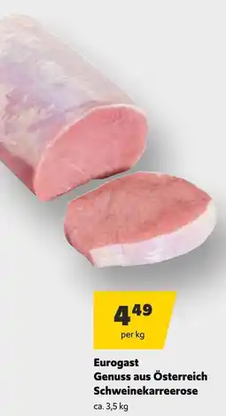 Eurogast Grissemann Eurogast Genuss aus Österreich Schweinekarreerose Angebot
