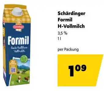 Eurogast Grissemann Schärdinger Formil H-Vollmilch Angebot