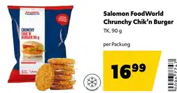 Eurogast Grissemann Salomon Food World Chrunchy Chik'n Burger Angebot