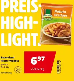 Eurogast Grissemann Bauernland Potato Wedges Angebot