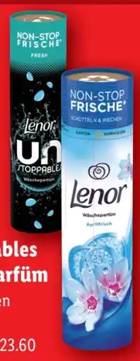 Lidl Lenor Unstoppables Wäscheparfüm Angebot