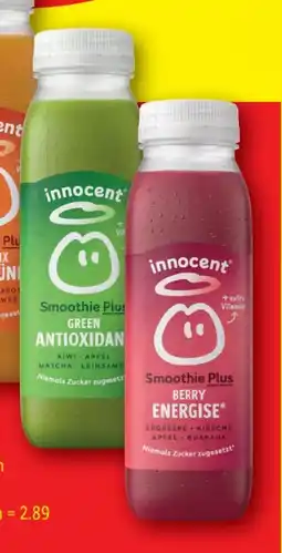 Lidl Innocent Smoothie Angebot