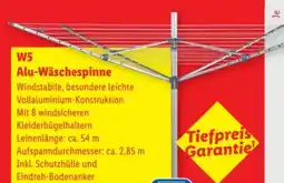 Lidl W5 Alu-Wäschespinn Angebot