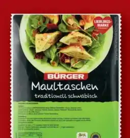 Lidl Bürger Maultaschen Angebot