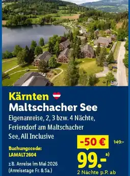 Lidl Kärnten - Maltschacher See Angebot