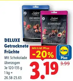 Lidl DELUXE Getrocknete Früchte Angebot