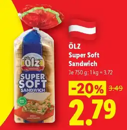 Lidl ÖLZ Super Soft Sandwich Angebot