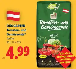 Lidl ÖKOGARTEN Tomaten- und Gemüseerde Angebot