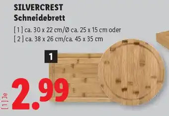 Lidl SILVERCREST Schneidebrett Angebot