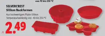 Lidl SILVERCREST Silikon Backformen Angebot