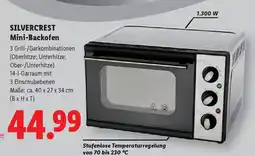 Lidl SILVERCREST Mini-Backofen Angebot