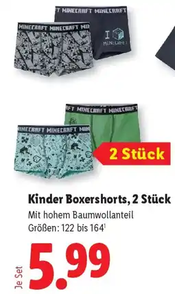 Lidl Kinder Boxershorts Angebot