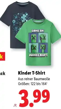 Lidl Kinder T-Shirt Angebot