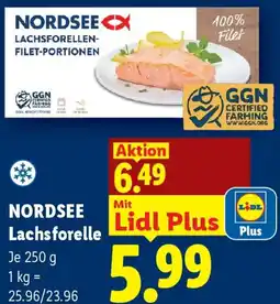 Lidl NORDSEE Lachsforelle Angebot