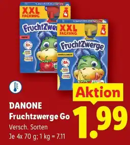 Lidl DANONE Fruchtzwerge Go Angebot