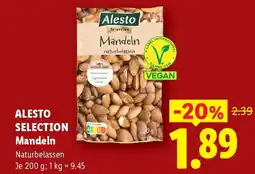 Lidl Alesto Selection Mandeln Angebot