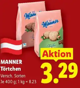 Lidl MANNER Törtchen Angebot