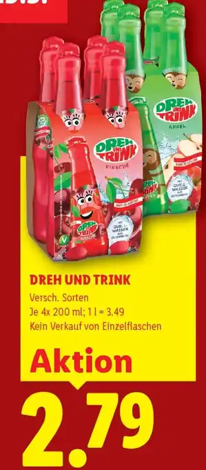 Lidl Dreh und trink Angebot
