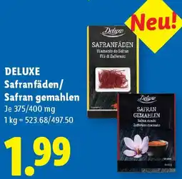 Lidl DELUXE Safranfäden/ Safran gemahlen Angebot