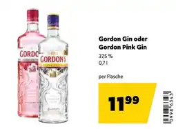 Eurogast Grissemann Gordon Gin oder Gordon Pink Gin Angebot