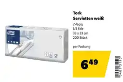Eurogast Grissemann Tork Servietten weiß Angebot