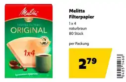 Eurogast Grissemann Melitta Filterpapier Angebot