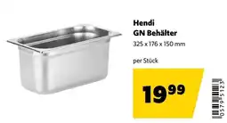 Eurogast Grissemann Hendi GN Behälter Angebot