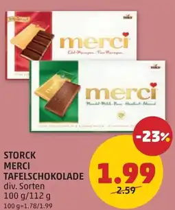 PENNY Storck merci tafelschokolade Angebot