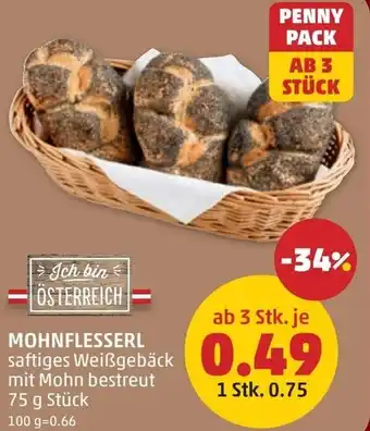 PENNY Mohnflesserl Angebot