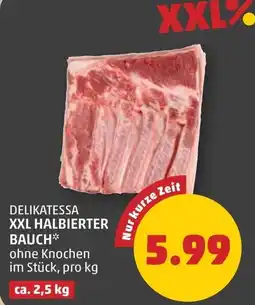 PENNY Delikatessa xxl halbierter bauch Angebot