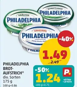 PENNY Philadelphia brot- aufstrich Angebot