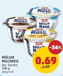 PENNY Müller milchreis Angebot