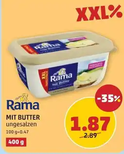 PENNY Rama mit Butter Angebot
