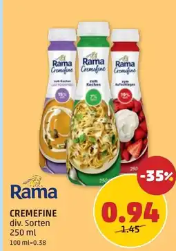 PENNY Rama cremefine Angebot