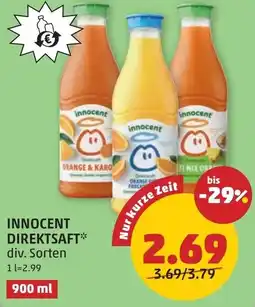PENNY Innocent direktsaft Angebot