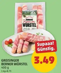 PENNY Greisinger berner würstel Angebot