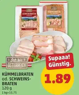 PENNY Kümmelbraten od. schweins- braten Angebot