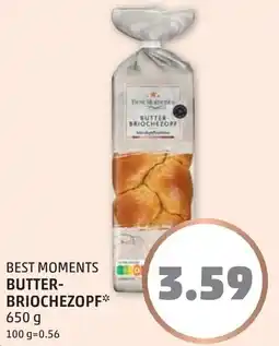 PENNY Butter- briochezopf Angebot