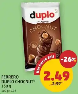 PENNY Ferrero duplo chocnut Angebot