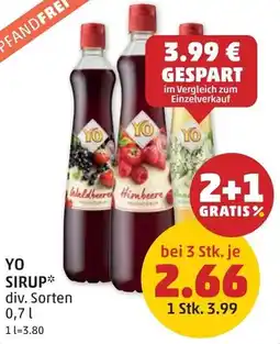 PENNY Yo sirup Angebot